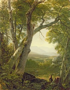 Shandaken Ridge, Kingston, New York, c.1854 by Asher Brown Durand
